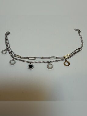 Double Silver Bracelet NWOT